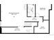 Floor plan of the basement level, featuring recreation room, utility room, bathroom and bedroom dimensions at 5150 Morning Glory Pl, Highlands Ranch, CO 80130