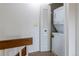 Convenient laundry area with a stacked washer and dryer unit at 8463 Everett Way # B, Arvada, CO 80005