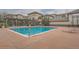 Inviting community pool with lounge chairs and shaded pergola, perfect for relaxation and socializing at 3872 S Dallas St # 7-304, Aurora, CO 80014