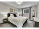 Relaxing bedroom with a comfortable bed, soft lighting, and a serene ambiance for restful nights at 4574 Picutis Rd, Indian Hills, CO 80454