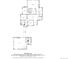 Detailed floor plan showcases the layout of the upper level and includes dimensions at 3520 Castle Butte Dr, Castle Rock, CO 80109