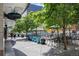 Charming outdoor patio with comfortable seating and lush greenery, creating a relaxing atmosphere at 1625 Larimer St # 2601, Denver, CO 80202