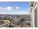Enjoy picturesque city and mountain views from this balcony, perfect for relaxing or entertaining guests at 10176 Park Meadows Dr # 2408, Lone Tree, CO 80124