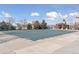 A covered seasonal outdoor pool on a sunny day at 10176 Park Meadows Dr # 2408, Lone Tree, CO 80124