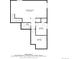 Basement floor plan featuring recreation room and bedroom at 12224 Olive Way, Thornton, CO 80602