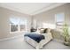 Serene bedroom with ample natural light, plush carpeting, and neutral color palette at 9587 Kentwick Cir, Englewood, CO 80112