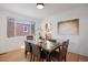 Spacious dining area with hardwood floors and an open floor plan at 1901 S Lincoln St, Denver, CO 80210