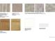 Display of flooring, carpet, countertops, and cabinet finishes for the home at 23782 E 33Rd Pl, Aurora, CO 80019