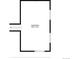 Floor plan of a basement with dimensions 20'8