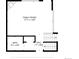 Floor plan featuring a Gathering room, bathroom, and hall, with clearly marked dimensions at 4436 Windmill Dr, Brighton, CO 80601