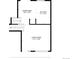 Layout of a floor plan with a dining area, kitchen, and living room, showcasing the room dimensions at 4436 Windmill Dr, Brighton, CO 80601