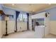 Bedroom featuring a lofted bed and study desk at 1604 Brookside Dr, Highlands Ranch, CO 80126