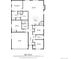 Detailed floor plan showcasing the layout and dimensions of the home's living spaces and bedrooms at 401 Clubhouse Dr, Fort Lupton, CO 80621
