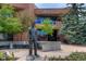 City of Louisville building featuring a bronze statue in front of a brick facade at 930 Parkview St, Louisville, CO 80027