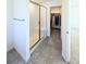 Shower room has a glass door at 864 Clover Loop, Erie, CO 80026