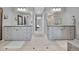 Bathroom with double sink vanity and access to the shower and toilet rooms at 877 Eldorado Dr, Superior, CO 80027