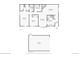 Floor plan of the main house and the detached garage at 943 Pinon Ct, Longmont, CO 80504