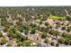 Community shot of homes in the area and surrounding landscape with mature trees at 3055 S Winona Ct, Denver, CO 80236