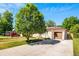 Charming home featuring an attached garage, large tree, and a well-maintained front yard at 3055 S Winona Ct, Denver, CO 80236