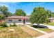 Well-maintained single-story home with fresh exterior paint, lush front yard and mature trees at 3055 S Winona Ct, Denver, CO 80236
