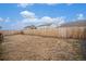 Fenced backyard offering privacy and security, providing a blank canvas for outdoor living and recreation at 16317 Saint Paul St, Thornton, CO 80602