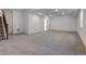 Finished basement featuring neutral walls and carpet with recessed lighting, offering ample space at 11299 Star Streak Ln, Littleton, CO 80125