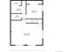 Floor plan displaying layout, dimensions, and room names for the main level of the house at 10090 Blue Sky Trl, Conifer, CO 80433