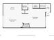 Floorplan of the kitchen, living room, and breakfast nook at 1070 Race St # H, Denver, CO 80206