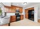 Modern kitchen featuring granite countertops, stainless steel appliances, and ample cabinet space at 2495 S Lansing Way, Aurora, CO 80014
