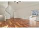 Bright living room with hardwood floors, high ceilings, and natural light at 5428 W 115Th Dr, Westminster, CO 80020