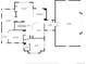 Floor plan of the first floor showing the layout of rooms at 5605 Killen Ave, Castle Rock, CO 80104