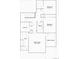 Second floor plan with bedrooms, laundry room, walk-in closet, and two bathrooms at 6739 Juniper Dr, Thornton, CO 80602