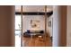 Stylish living room showcasing a modern sofa, hardwood floors, and chic decor at 421 Dexter St, Denver, CO 80220