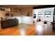 Stylish living room featuring hardwood floors, modern furnishings, and ample natural light at 421 Dexter St, Denver, CO 80220