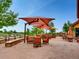 Relaxing patio area with comfortable seating, shade umbrellas, and scenic views at 4420 White Rock Dr, Broomfield, CO 80023