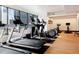 State-of-the-art fitness center with treadmills and elliptical machines at 1750 Wewatta St # 1521, Denver, CO 80202