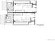 Third floor plan showcasing the layout, including bedrooms, bathrooms, stairs, and balcony at 2450 S Cherokee St, Denver, CO 80223