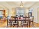 Spacious dining room featuring hardwood floors, traditional furnishings, and natural light at 377 S Grant St, Denver, CO 80209