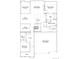 Detailed floor plan featuring a spacious great room, kitchen, covered deck, and a 3-bay garage at 1059 Morning Side Dr, Erie, CO 80516