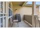 Patio featuring a grill, exterior light and room for outdoor seating at 2800 W Centennial Dr # I, Littleton, CO 80123