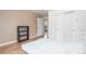 Bright bedroom with hardwood floors, large closet, and neutral paint at 3865 Independence Ct, Wheat Ridge, CO 80033