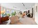 Bright living room with large windows, comfortable seating, and contemporary lighting for a relaxed atmosphere at 2041 Virginia St, Idaho Springs, CO 80452