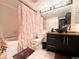 Charming bathroom with elegant finishes and modern fixtures at 4933 S Carson St # 212, Aurora, CO 80015