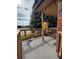 An inviting outdoor patio area with an open view and stylish decor, perfect for relaxation at 4933 S Carson St # 212, Aurora, CO 80015