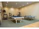 Recreation room with billiards, table tennis, exercise equipment and neutral color scheme at 765 Columbine St # C203, Breckenridge, CO 80424