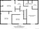 Second story floor plan with bedrooms, bathrooms, and closet at 7217 S Zephyr Way, Littleton, CO 80128