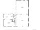 Detailed floorplan showcasing the layout of the first floor, including the kitchen, living room and garage at 1941 E 119Th Pl, Northglenn, CO 80233