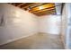 Unfinished basement ready for your creative designs and personalization at 10786 Bear Cub Dr, Broomfield, CO 80021