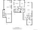 Detailed floor plan showcasing the layout of the home's two floors, including room dimensions at 10786 Bear Cub Dr, Broomfield, CO 80021