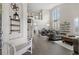 Spacious open-concept living area with high ceilings and wood floors at 688 Cinnabar Ln, Castle Rock, CO 80108